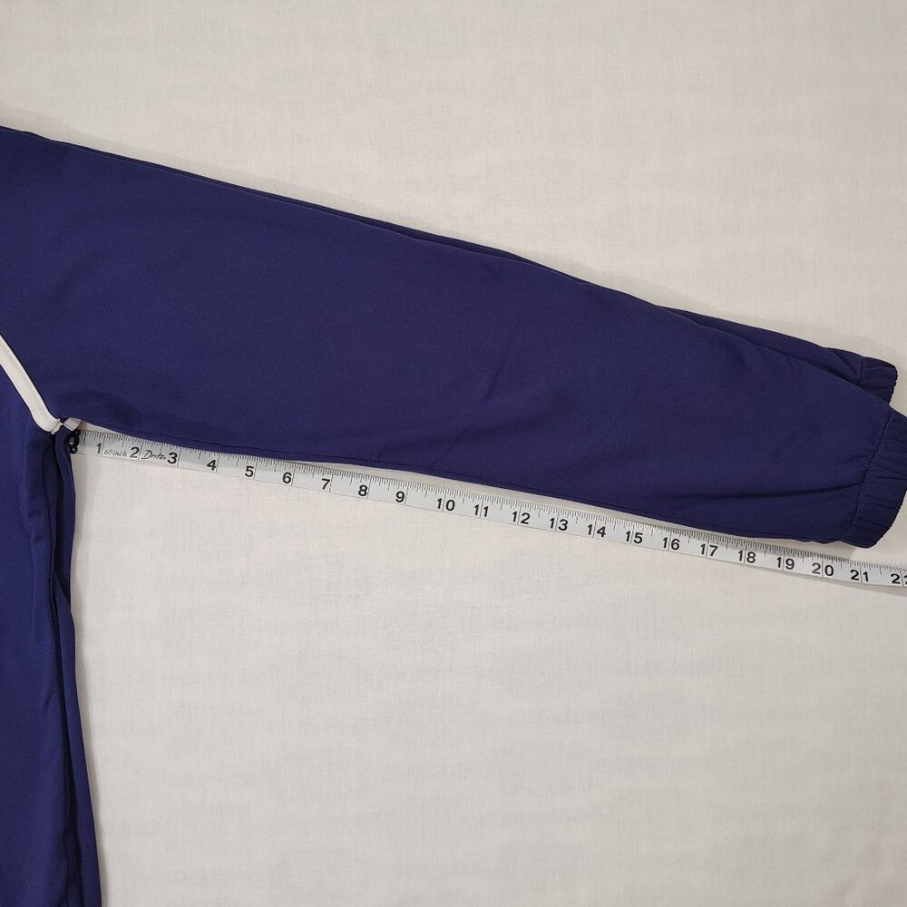 Kansas State Wildcats Track Jacket Womens M Every Man A Wildcat Zip Front Purple - Picture 14 of 16